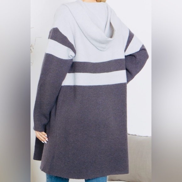 Sweater Hooded Cardigan, Women’s Size Small (oversized) NWOT - Picture 7 of 7